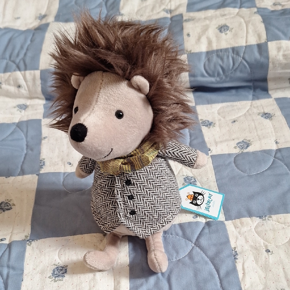 Jellycat Rare Hedgehog Stuffy BNWT